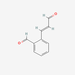 Benzaldehyde, 2-(3-oxo-1-propenyl)-, (E)-