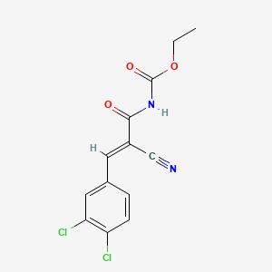 molecular formula C13H10Cl2N2O3 B12382994 FSC231 