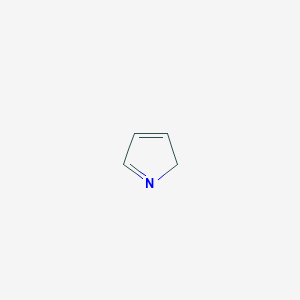 molecular formula C4H5N B1238309 2H-pyrrole CAS No. 287-97-8