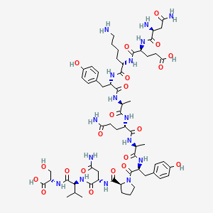 molecular formula C61H90N16O21 B12383138 LLO (190-201) 