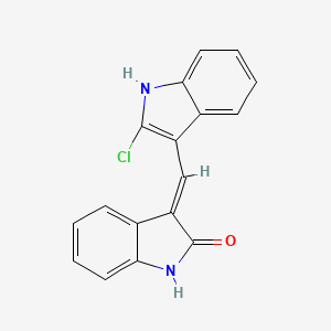 molecular formula C17H11ClN2O B1238346 CDK1-IN-2 