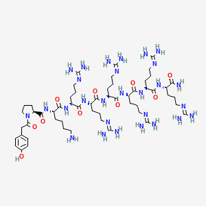 molecular formula C55H100N28O10 B12383487 DC432 