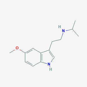 molecular formula C14H20N2O B123837 5-Methoxy-N-isopropyltryptamine CAS No. 109921-55-3