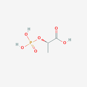 molecular formula C3H7O6P B1238378 L-Phospholactate CAS No. 28238-07-5
