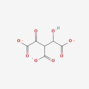 molecular formula C6H3O8-3 B1238388 3-Oxalomalate 