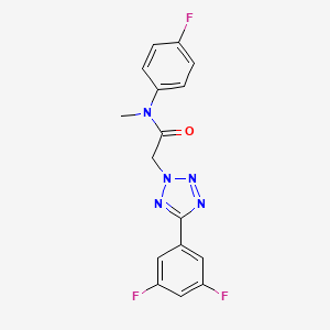 molecular formula C16H12F3N5O B12383882 TMDJ-035 