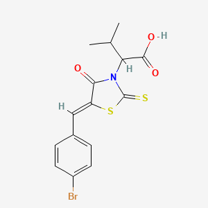 molecular formula C15H14BrNO3S2 B1238402 BH3I-1 