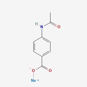 molecular formula C9H8NNaO3 B12384021 Acedoben sodium CAS No. 29305-16-6