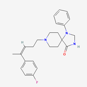molecular formula C24H28FN3O B1238413 Isospirilene 