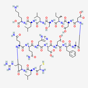 molecular formula C86H137N25O29S B12384257 BACE1 (485-501) 