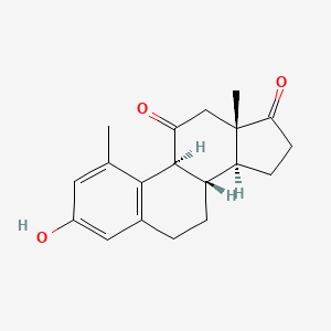 molecular formula C19H22O3 B1238430 Hmetd CAS No. 55675-00-8