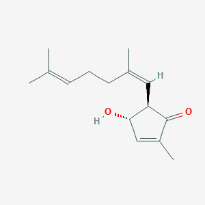 molecular formula C15H22O2 B1238433 Litseaverticillol B 