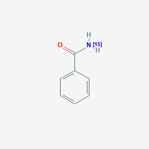 molecular formula C7H7NO B123844 Benzamide-15N CAS No. 31656-62-9