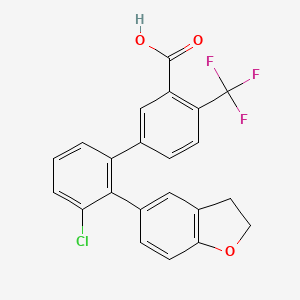 molecular formula C22H14ClF3O3 B12384403 Fabp4-IN-2 