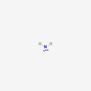 molecular formula H2N+ B1238483 Dihydridonitrogen(1+) 