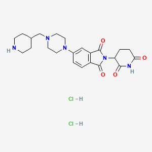 Pomalidomide 5'-piperazine-4-methylpiperidine dihydrochloride
