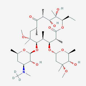 molecular formula C38H69NO13 B12384928 Clarithromycin-d3 