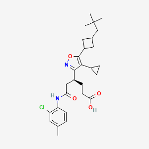 molecular formula C28H37ClN2O4 B12385005 JTE-151 CAS No. 1404380-58-0