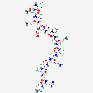 molecular formula C88H158N24O20 B12385159 Bombolitin IV 