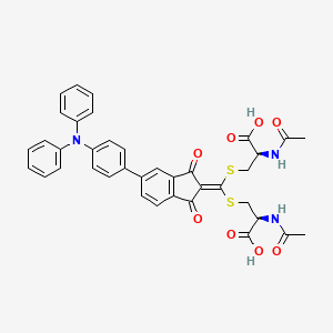 molecular formula C38H33N3O8S2 B12385203 Tpa-nac 