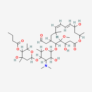 molecular formula C39H65NO14 B1238521 Isoleucomycin A5 CAS No. 61799-76-6