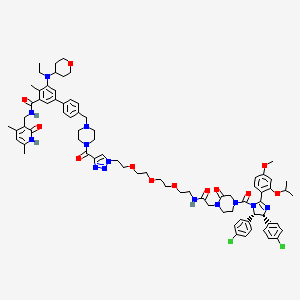 molecular formula C77H93Cl2N13O12 B12385254 PROTAC EZH2 Degrader-2 