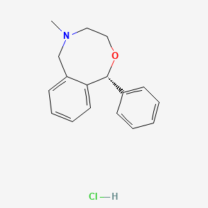 (R)-3,4,5,6-Tetrahydro-5-methyl-1-phenyl-1H-2,5-benzoxazocine hydrochloride