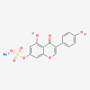 molecular formula C15H9NaO8S B12385275 Genistein 7-Sulfate Sodium Salt 