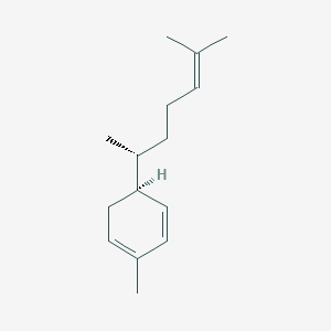 molecular formula C15H24 B123854 [S-(R*,S*)]-5-(1,5-dimethylhexen-4-yl)-2-methyl-1,3-cyclohexa-1,3-diene CAS No. 495-60-3