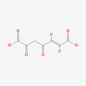 4,6-Dioxohept-2-enedioate