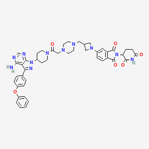 molecular formula C45H47N11O6 B12385471 PROTAC BTK Degrader-6 