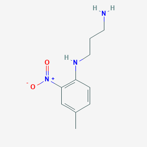 N-(3-Aminopropyl)-4-methyl-2-nitrobenzenamine
