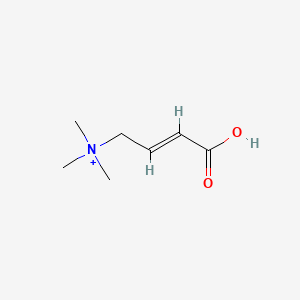 4-(Trimethylammonio)but-2-enoic acid