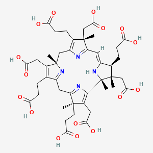 molecular formula C44H54N4O16 B1238557 Precorrin-6x 