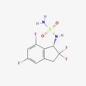 molecular formula C9H8F4N2O2S B12385598 E2730 