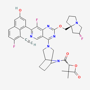 molecular formula C39H37F3N6O5 B12385618 (R)-G12Di-7 