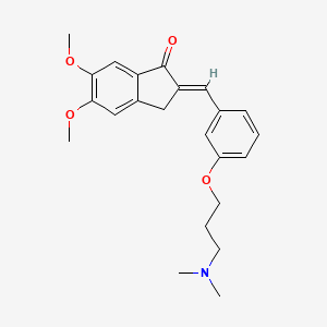 molecular formula C23H27NO4 B12385663 AChE-IN-40 