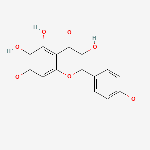 3,5,6-Trihydroxy-7,4'-dimethoxyflavone