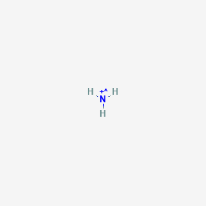 molecular formula H3N+ B1238589 Ammoniumyl 