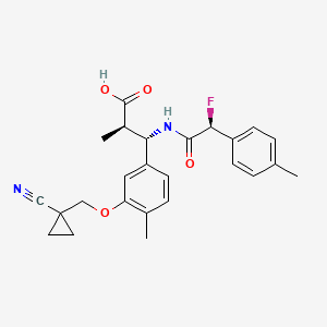 molecular formula C25H27FN2O4 B12385906 Keap1-Nrf2-IN-19 