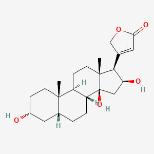 molecular formula C23H34O5 B12385936 3-Epigitoxigenin 