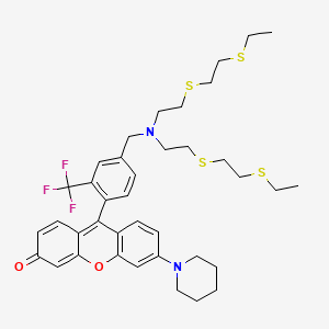 molecular formula C38H47F3N2O2S4 B12386175 Copper Fluor-4 