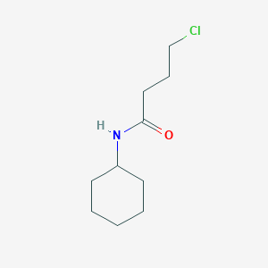 molecular formula C10H18ClNO B123862 4-chloro-N-cyclohexylbutanamide CAS No. 69601-43-0