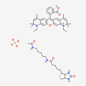 molecular formula C53H69ClN6O10S B12386210 ATTO 590 biotin 