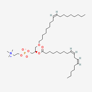 molecular formula C44H84NO7P B1238628 PC(o-18:1(9Z)/18:2(9Z,12Z)) CAS No. 88542-97-6