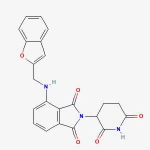 molecular formula C22H17N3O5 B12386322 CC-3060 