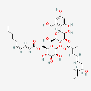 molecular formula C41H60O16 B1238633 Corynecandin CAS No. 199169-60-3