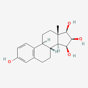 molecular formula C18H24O4 B1238636 1,3,5(10)-Estratriene-3,15beta,16beta,17beta-tetrol CAS No. 58001-91-5