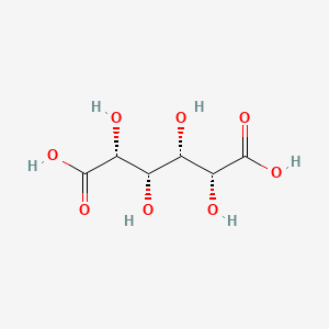molecular formula C6H10O8 B1238650 L-idaric acid CAS No. 80876-58-0