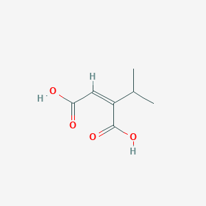 molecular formula C7H10O4 B1238664 2-Isopropylmaleic acid CAS No. 7596-39-6